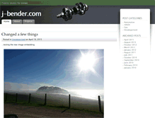 Tablet Screenshot of j-bender.com